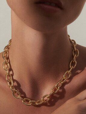 Lady Grey Chunky Chain Necklace